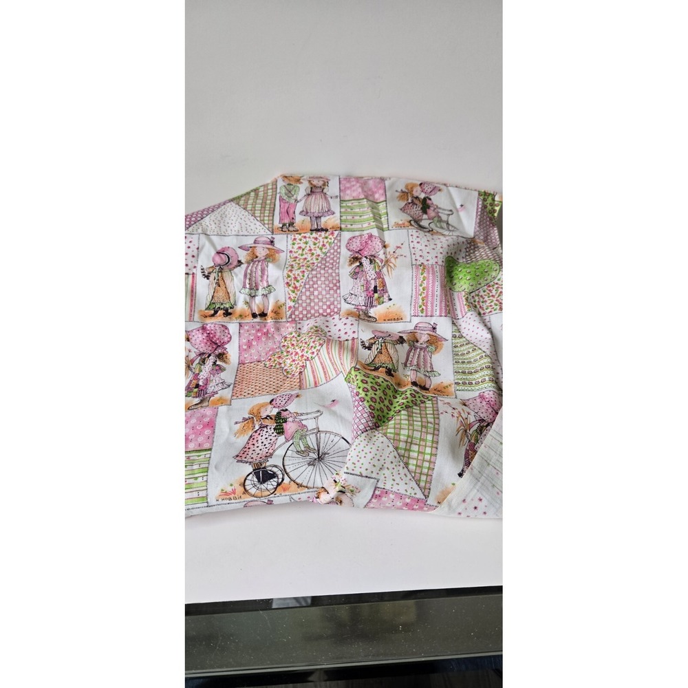 Vintage Holly Hobby fabric patchwork